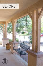 old porch using outdoor accents