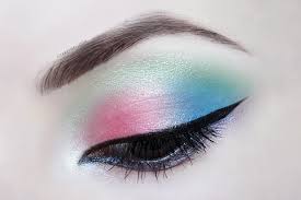 stunning pastel goth eye look step by