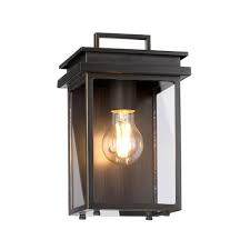 characterful exterior wall lantern cast