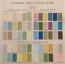 pittsburgh paints color chart archives