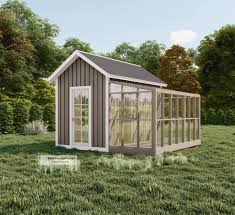 14 X 14 Garden Shed Plans