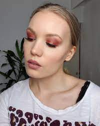 cranberry red makeup tutorial mini
