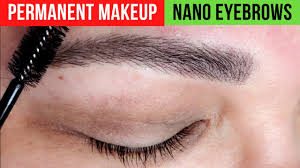 nano strokes eyebrows permanent makeup