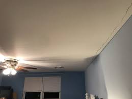 why is this ceiling sagging fine