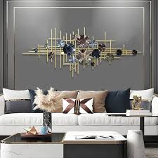 Modern Luxury Lotus Frame Metal Hanging