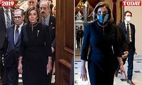 Drew hammill, pelosi's deputy chief of staff, told us that the pens pelosi used to sign the articles of impeachment cost just under $15 apiece, and that they were the same type of pen used to sign other. Nancy Pelosi Wears The Same Black Dress To Both Trump Impeachments Daily Mail Online