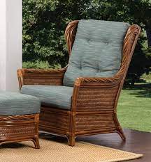 santorini rattan high back chair shown
