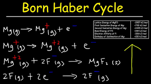 Born Haber Cycle Basic Introduction Lattice Energy Hess Law Enthalpy Of Formation Chemistry