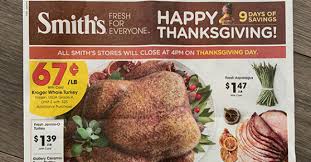 With kroger thanksgiving catering, you can choose from a variety of cooked turkey, ham, and prime rib dinners along with side dishes such as mashed potatoes, rolls, and stuffing. Smith S Thanksgiving Week Shopping Deals November 20 28 Coupons 4 Utah