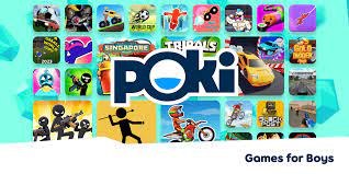 play games for boys on poki