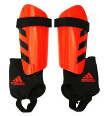 Details About Adidas Men Ghost Club Shin Guards Football Soccer Red Black Gym Shin Pad Bs1467