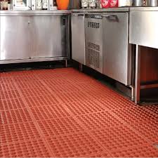 The kitchen flooring materials that will save you the most and work the best offer easy diy installation, reliable performance, and solid good looks. China Drainage Holes Interlocking Design Safety Grid Mattings Rubber Floor Mat For Kitchen Workbench China Kitchen Mat Rubber Flooring Mat