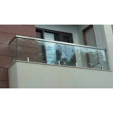 Balcony Ss Glass Railing For Home