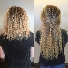Before you get started, it is important to wash your hair. Pin By Jandy Hairextensions Taylor On Hair Extensions Curly Hair Extensions Hair Extensions Before And After Thin Blonde Hair