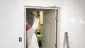 how to install a pre hung door
