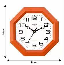 Kadio Orange Standard Og Wall Clock