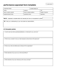 Businessballs Appraisal Form Template Fill Out And Sign