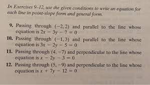Solved In Exercises 9 12 Use The Given