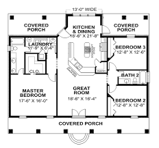 House Plan 64568 One Story Style With