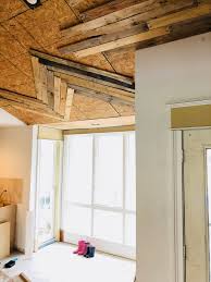 vaulted ceiling wood or no wood