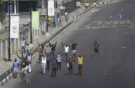 The sprawling metropolis of lagos is nigeria's largest city. Nigerian Forces Killed 12 Peaceful Protesters Amnesty Says