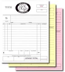 Us 295 0 Custom Print A5 145x210mm Invoice Receipt Book Work Order 2 5 Part Copy Sets Numbered Receipt Invoice Sales Books In Photo Albums From