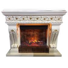 China Marble Electric Fireplace Phone