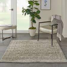 grey square indoor abstract area rug