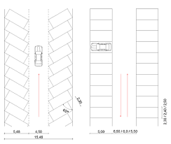 Simulation des abmessungsbedingten platzbedarfs eines geparkten fahrzeugs und garage eingang. Tiefgarage