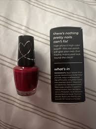 bnip plum color affair nail polish w