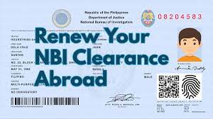 how to renew your nbi clearance abroad