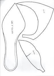 Wir zeigen ihnen in dieser anleitung drei süße varianten, wie sie osterhasen tipp: High Heels Fondant Tutorial Vorlagen Puppenschuhe Schuhe Selber Machen