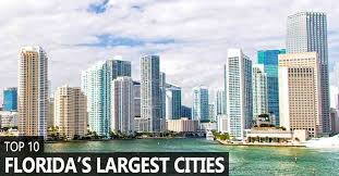 florida s 10 largest cities by potion