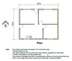 floor plan of a common south african