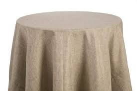 120 round tablecloth burlap a b