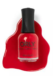 orly nail lacquer color haute red 18ml
