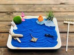 Beach Zen Garden Kit Mini Ocean Zen
