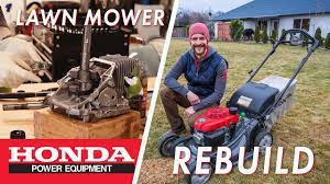 How To Rebuild a Lawn Mower Engine ( Honda GCV160, GCV170, GCV190, GCV200)  - YouTube