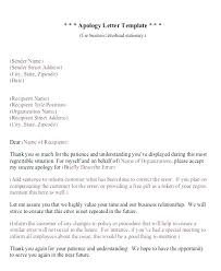 8 Apology Letters To Customer Samples Sample Templates Template For