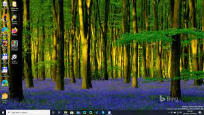how to set bing images as windows 10