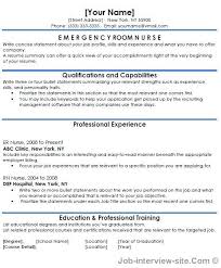 Nurse Resume Example