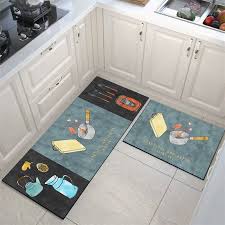 kitchen cooking utensils pattern floor