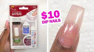 quality nails with kiss dip powder