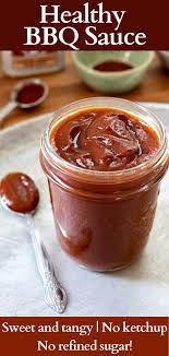 healthy bbq sauce no ketchup my