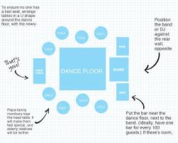 Weve Mapped Out The Perfect Wedding Reception Layout