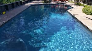 Should you resurface your pool yourself? Diamond Brite Ocean Blue Pool Colors Pool Patio Blue Pool
