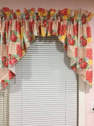 Curtains Pioneer Woman Patchwork Swag