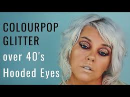 colourpop glitter eyeshadow tutorial