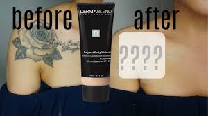dermablend body makeup full coverage