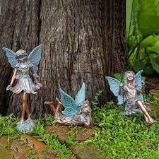 Fairy Statues Nature Inspired